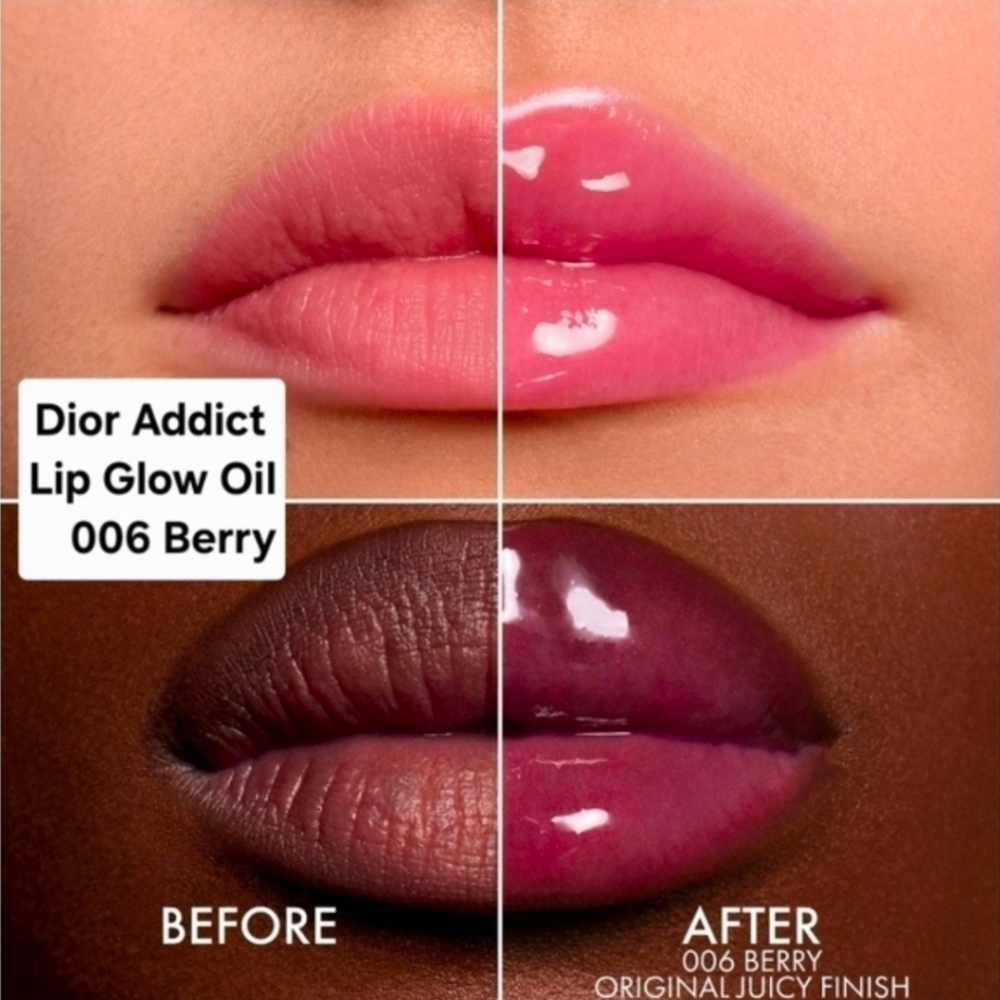 Dior Addict Lip Glow Oil 006 Juicy Berry. BNIB***NEW*** - Picture 3 of 5